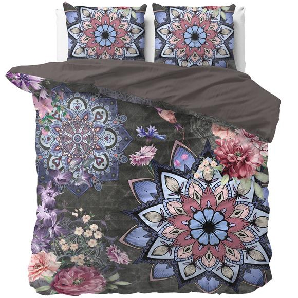 WILD Flanel Dekbedovertrek Ambrosa-2-persoons (200 x 200/220 cm)