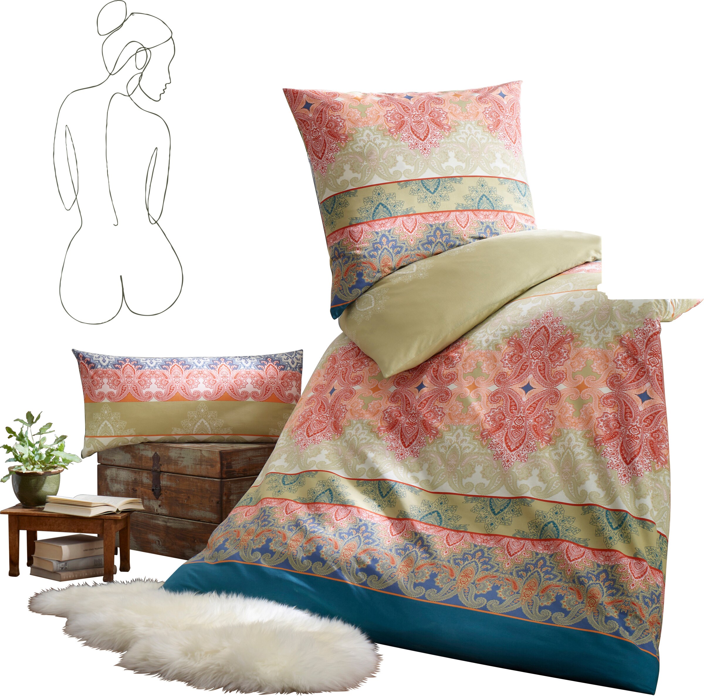 Heine home Beddengoed (2-delig)