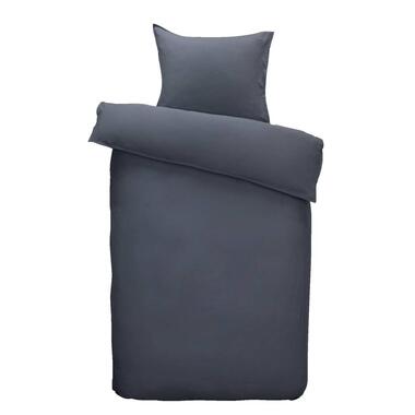 Comfort dekbedovertrek Daan - blauw - 140x200/220 cm