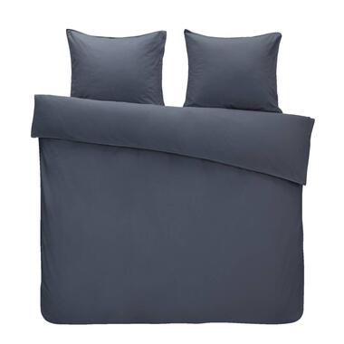 Comfort dekbedovertrek Daan - blauw - 240x200/220 cm