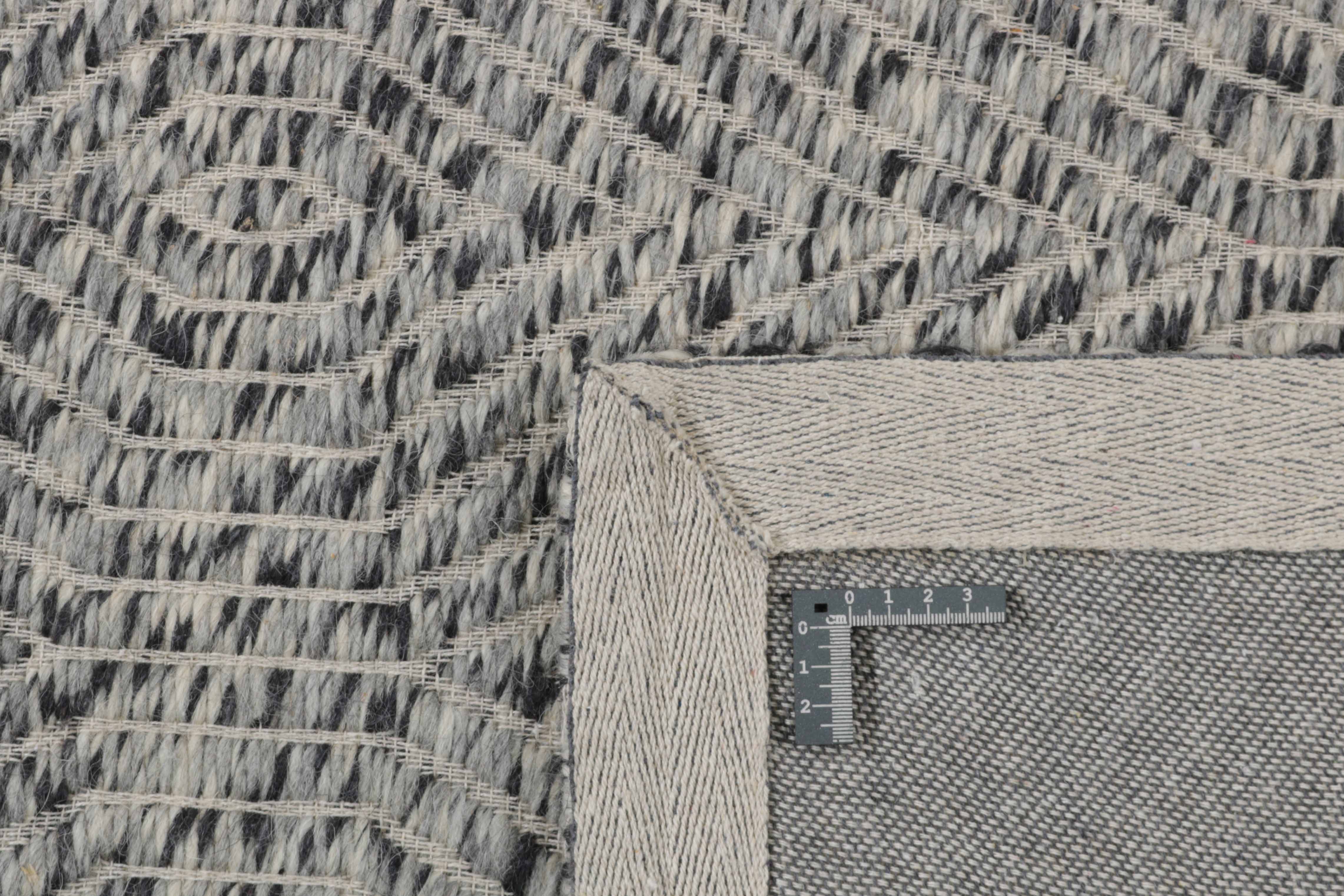 Rezas  Shade of Herringbone - TX-3728, Silver (Black) - 140x200