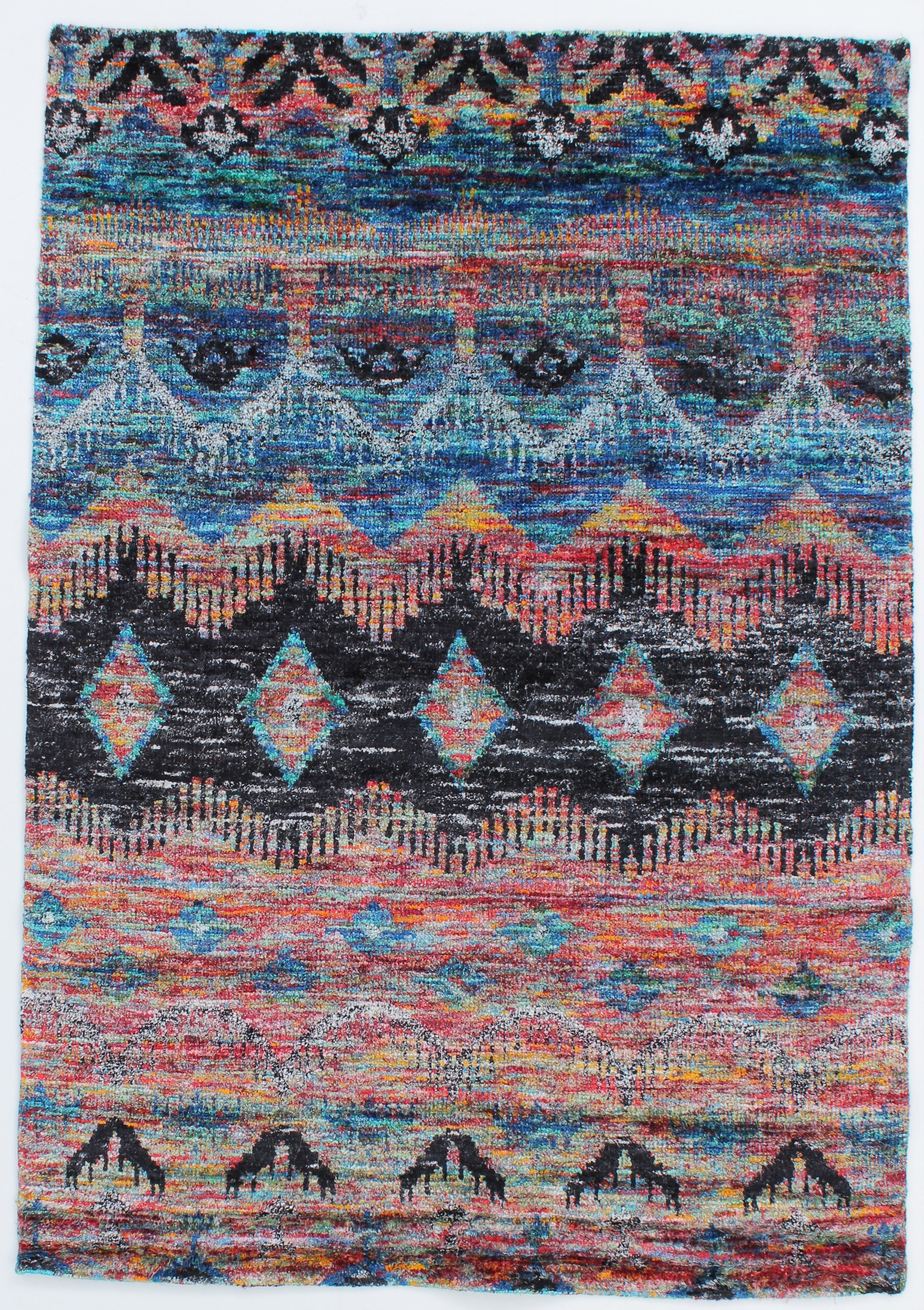 Rezas  Shari Collection - TX-2596, Multicolour (Black) - 170x240