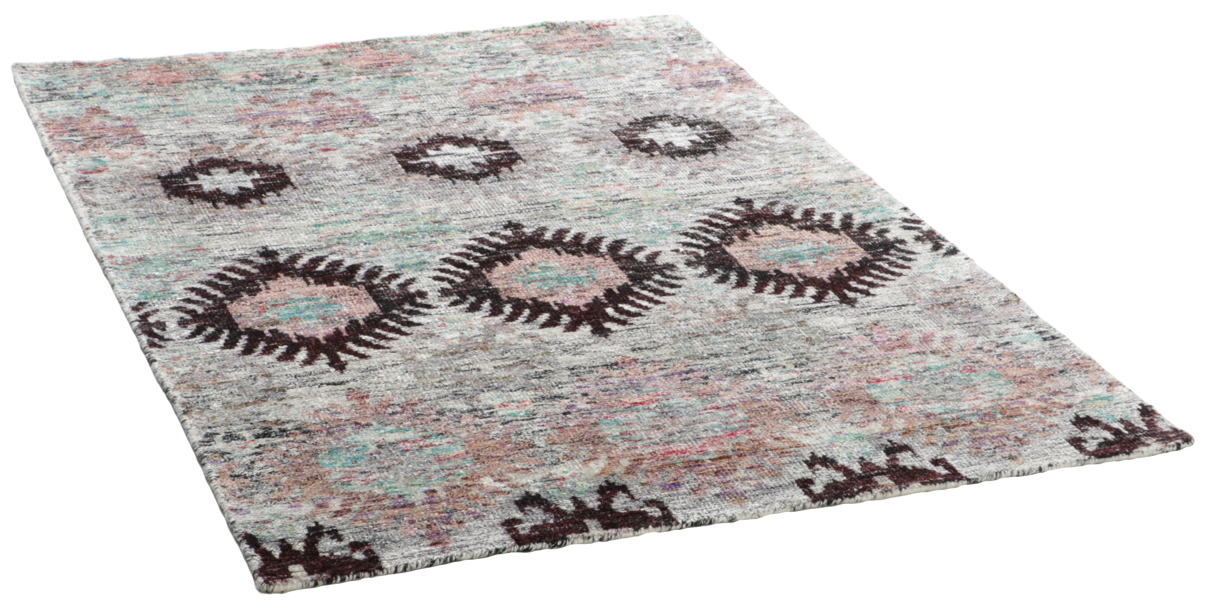 Rezas  Sari Silk - TX 3425, Snow Multi (Beige) - 170x240