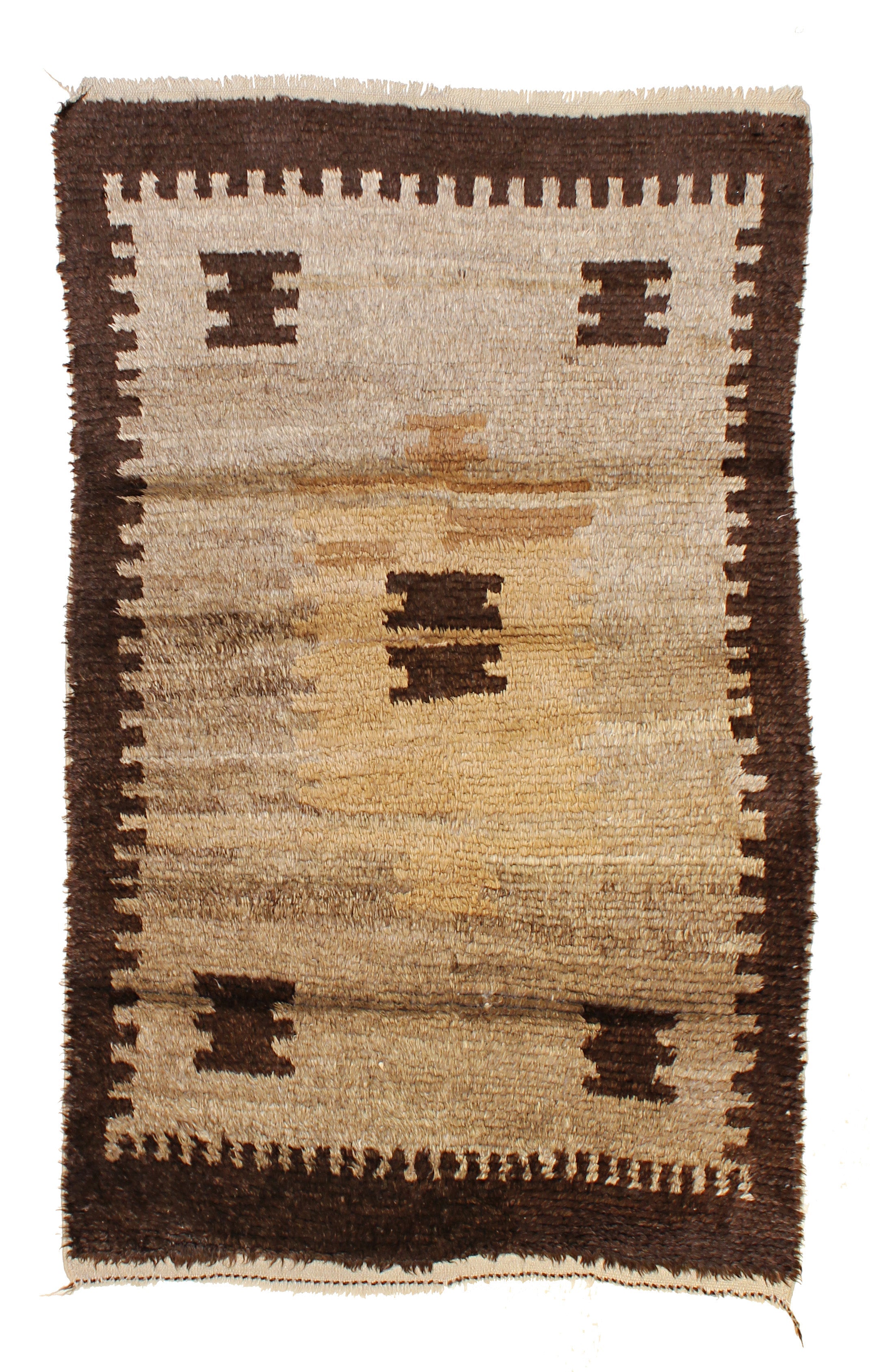 Rezas  Beni Ourian-Old Moroccan (Beige) - 124x193