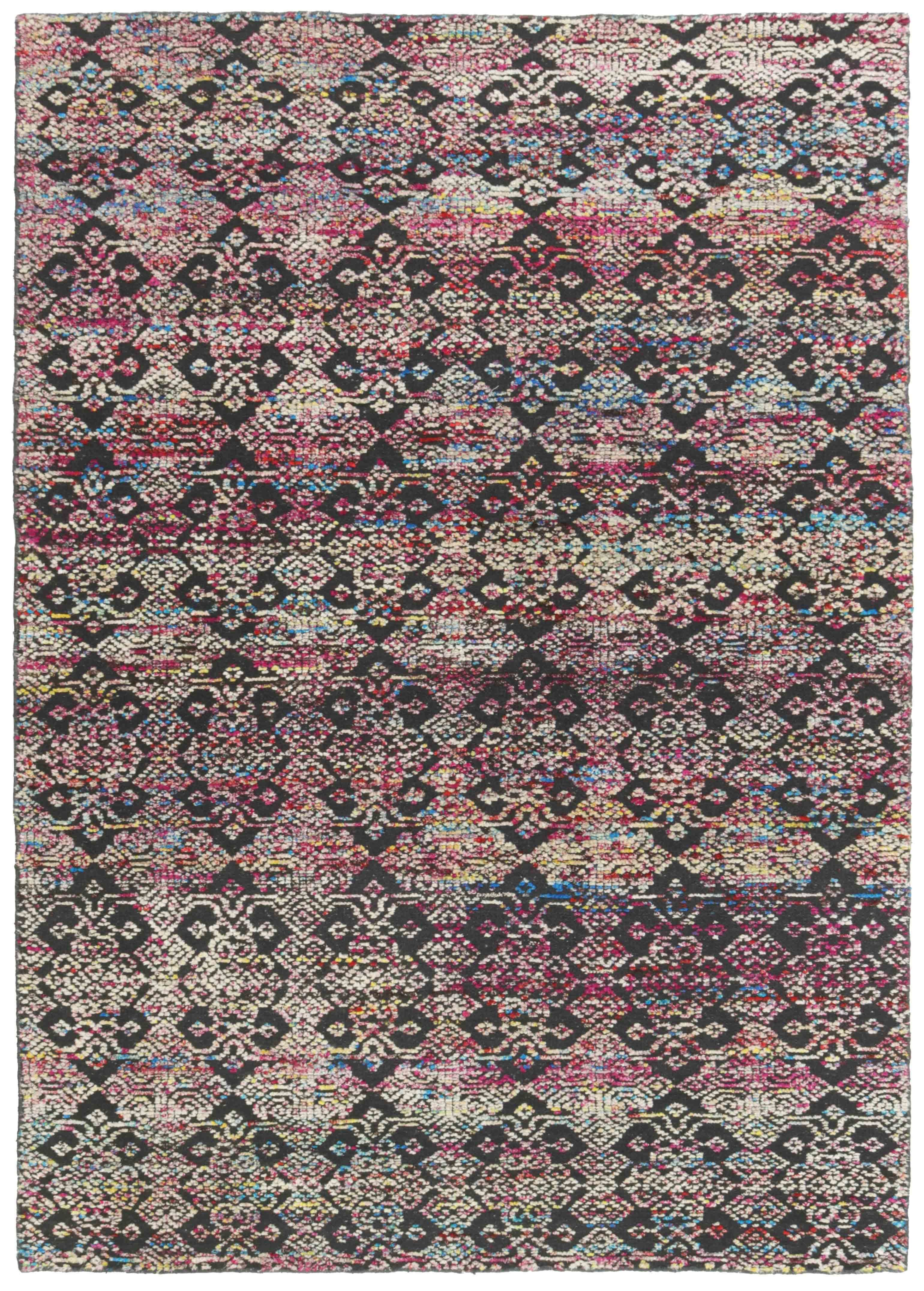 Rezas  Sari Silk Royal - TR-307 (Black) - 170x240