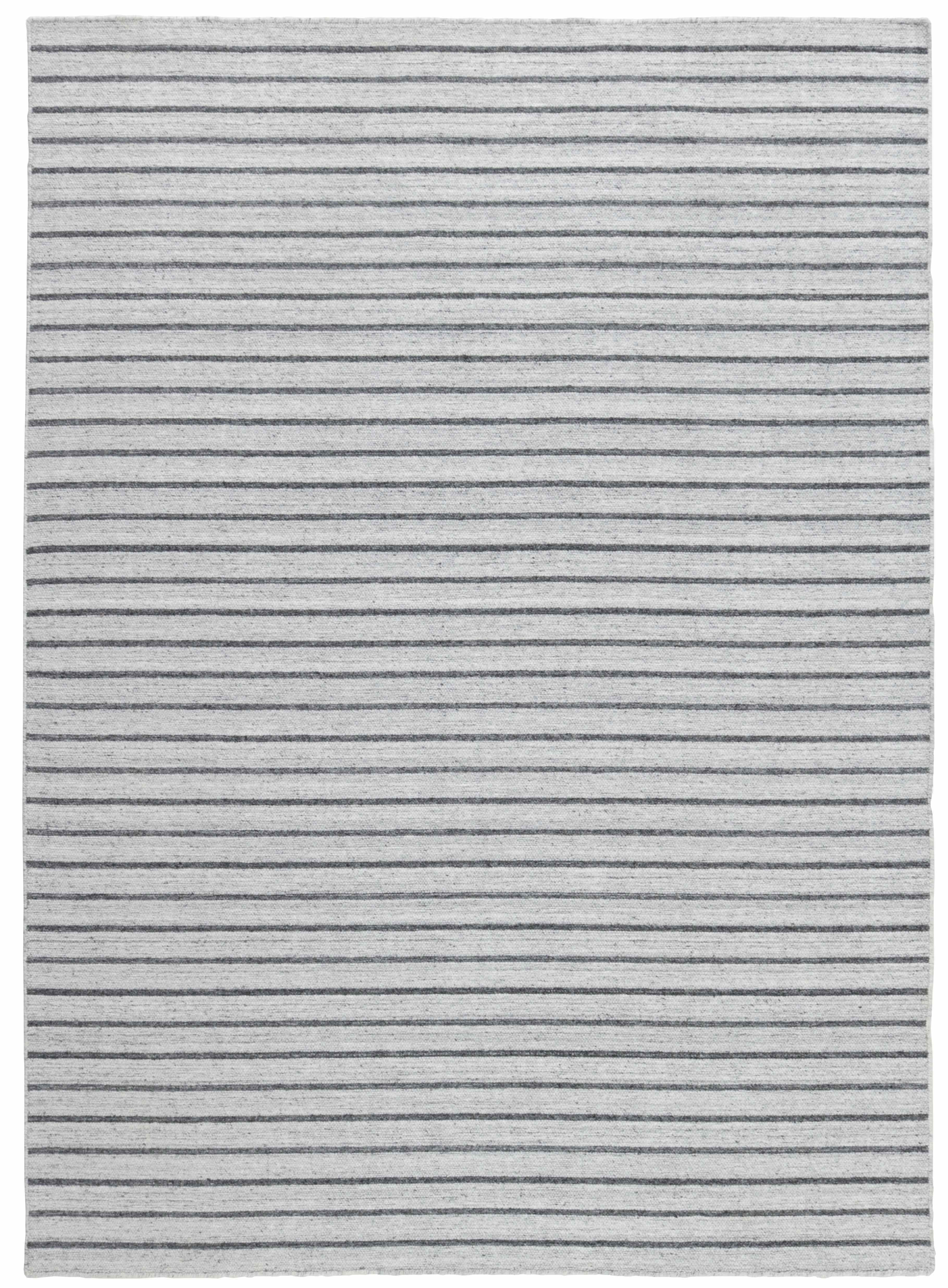 Rezas  Nouveau Stripes - CHP-16-01, Silver Dark Gray (Black) - 250x350