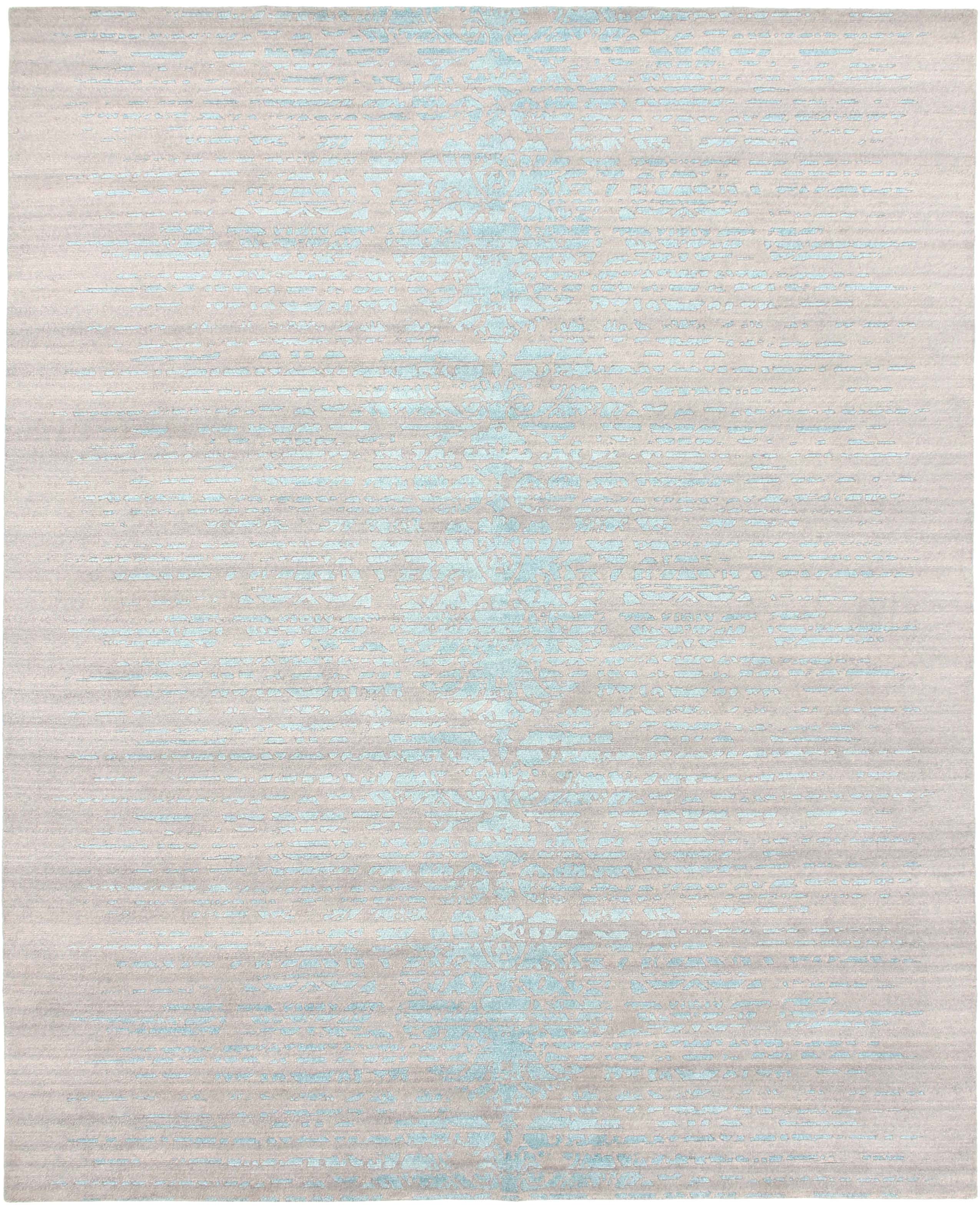 Rezas  Shangri La - Aqua Azul (Beige) - 140x200