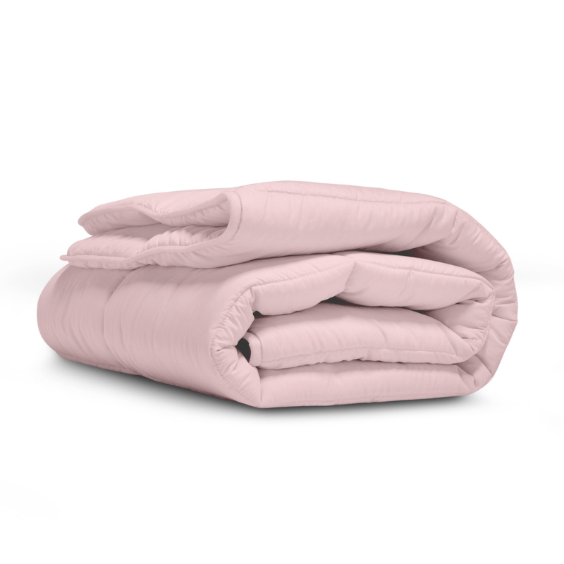 Zydante Dekbed Easy Dekbed Stone Washed Roze - Easy - zonder overtrek - 140x200 cm (Eenpersoons) -  - 300 gr per m² - 