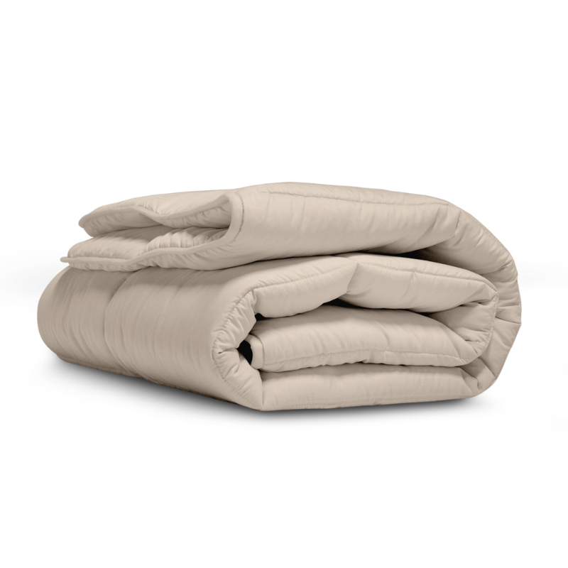 Zydante Dekbed Easy Dekbed Stone Washed Zand - Easy - zonder overtrek - 140x200 cm (Eenpersoons) -  - 300 gr per m² - 