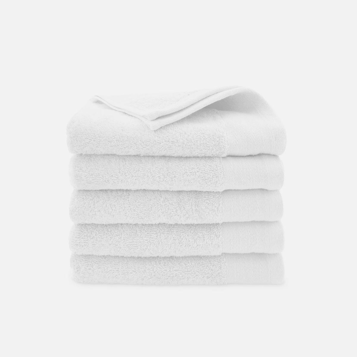 Walra Soft Cotton Handdoeken 50 x 100 cm - 550 gr/m² - Wit - 5 stuks