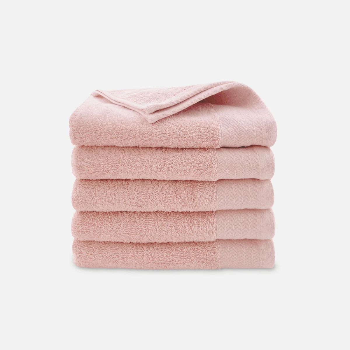 Walra Soft Cotton Handdoeken 50 x 100 cm - 550 gr/m² - Roze - 5 stuks