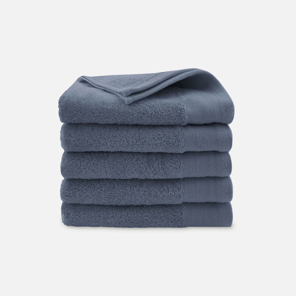 Walra Soft Cotton Handdoeken 60 x 110 cm - 550 gr/m² - Indigo - 5 stuks