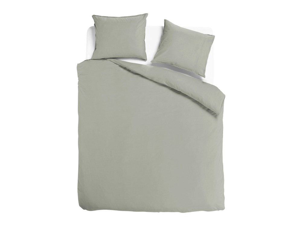 TotaalBED Dekbedovertrek Noa Sea green |  2-persoons