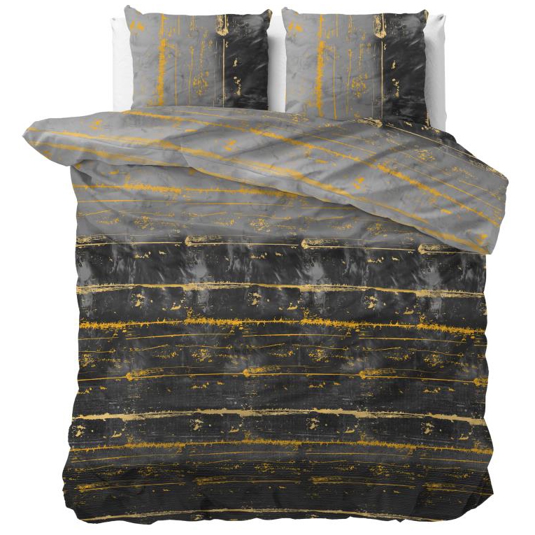 Sleeptime Dekbedovertrek Scratcy Anthracite-140x200/220