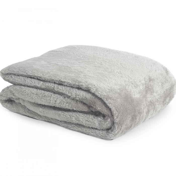 Slaaptextiel Teddy Fleece Deken Taupe – Zacht, Warm en Stijlvol (150x200 cm)