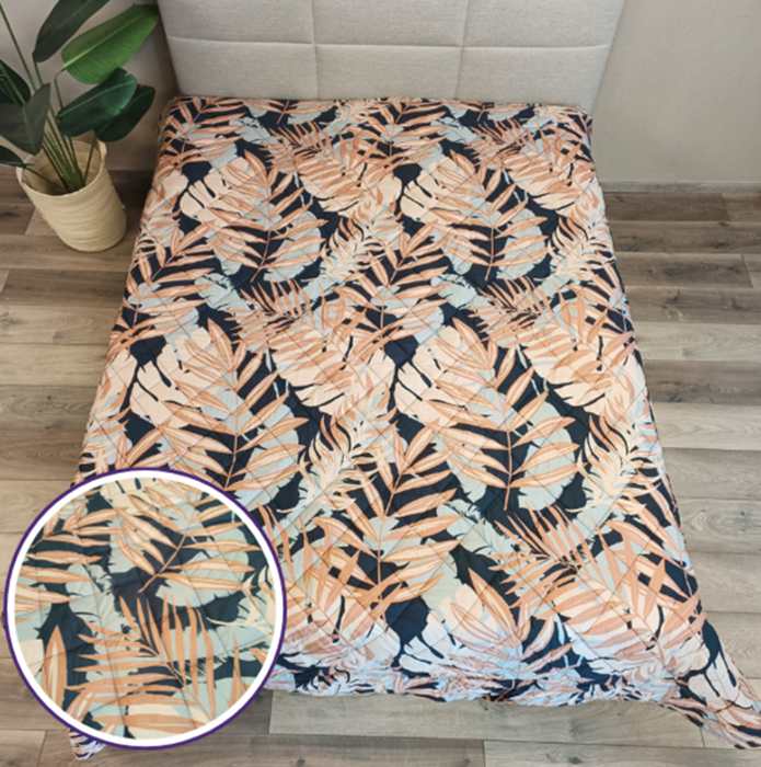 Vanite Home Tropicale Satijnen Bedprei 230x250 cm