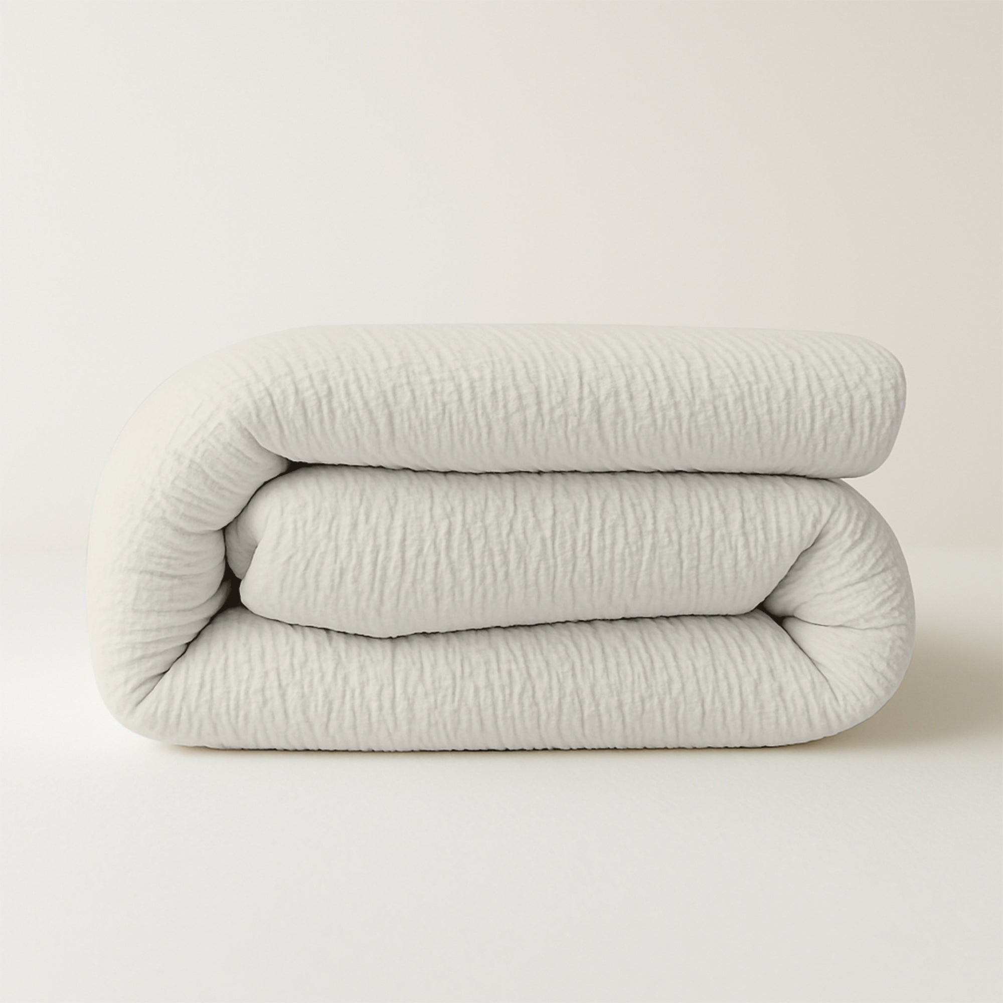BudgetBed - Mousseline Eazy dekbed - Off White - 140 x 240