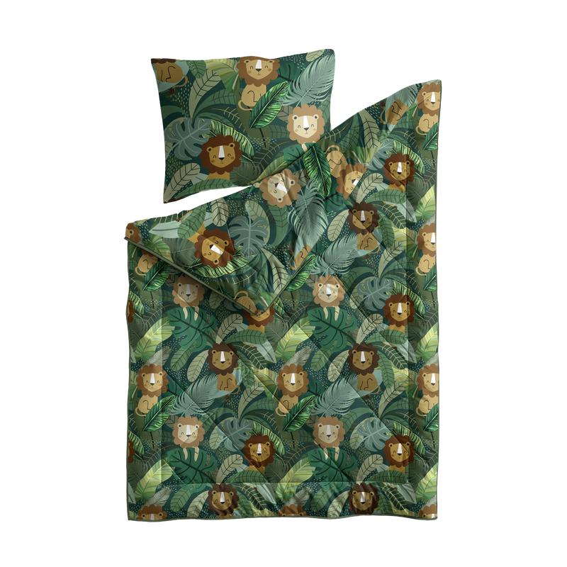 Zensation Lazy all-in-one kinderdekbed met jungleprint