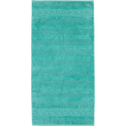 Cawö Cawo Noblesse Uni Handdoek 50x100 smaragd