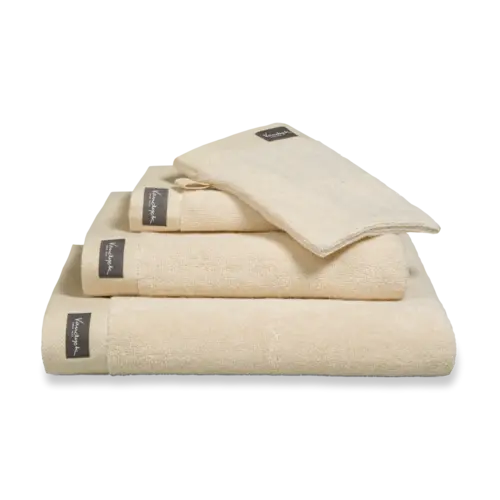 Vandyck Home Towel Mouline bleachedsand handdoek 60x110