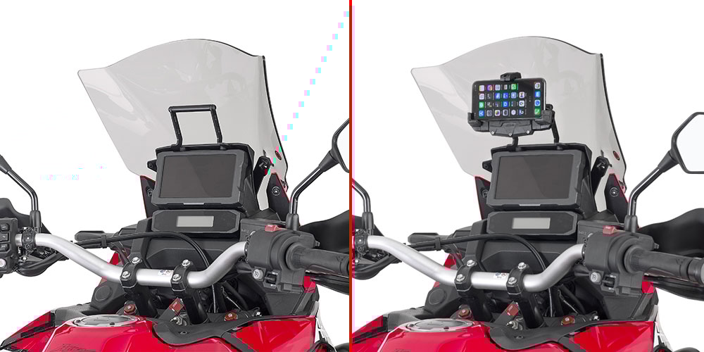 GIVI Accessoire steun, Accessoiresteun voor aan het stuur, FB1179
