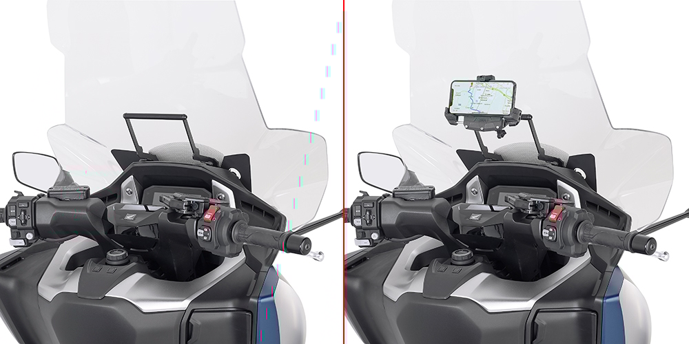 GIVI Accessoire steun, Accessoiresteun voor aan het stuur, FB1186