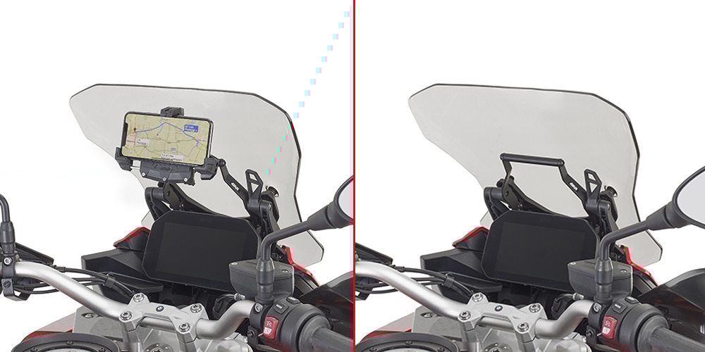 GIVI Accessoire steun, Accessoiresteun voor aan het stuur, FB5137