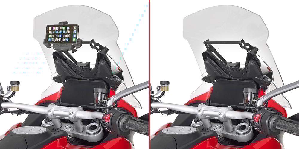 GIVI Accessoire steun, Accessoiresteun voor aan het stuur, FB7413