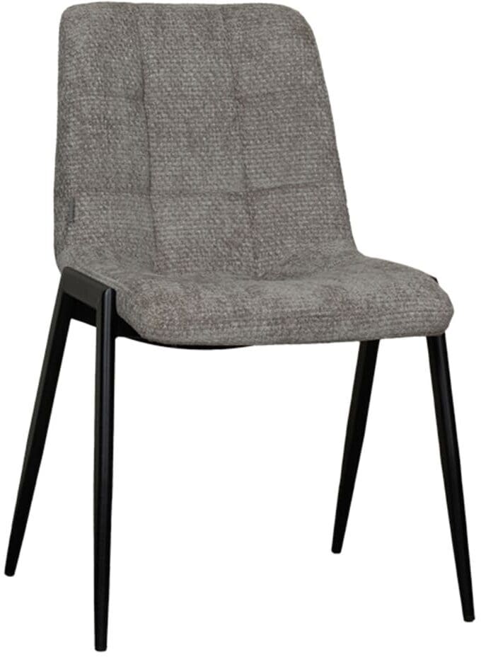 Eetkamerstoel Noor - Stone - Elite - Black Frame