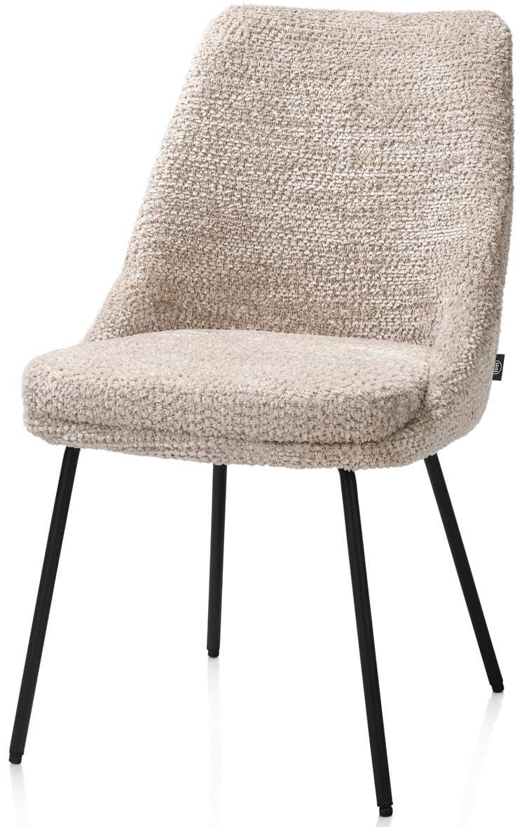 Isaac eetkamerstoel - stof Derby - beige
