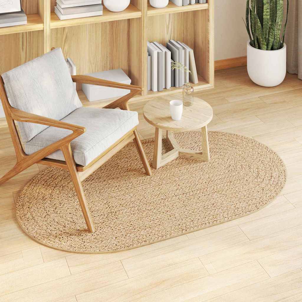 vidaXL Tapijt Bruin 80 x 150 cm PP