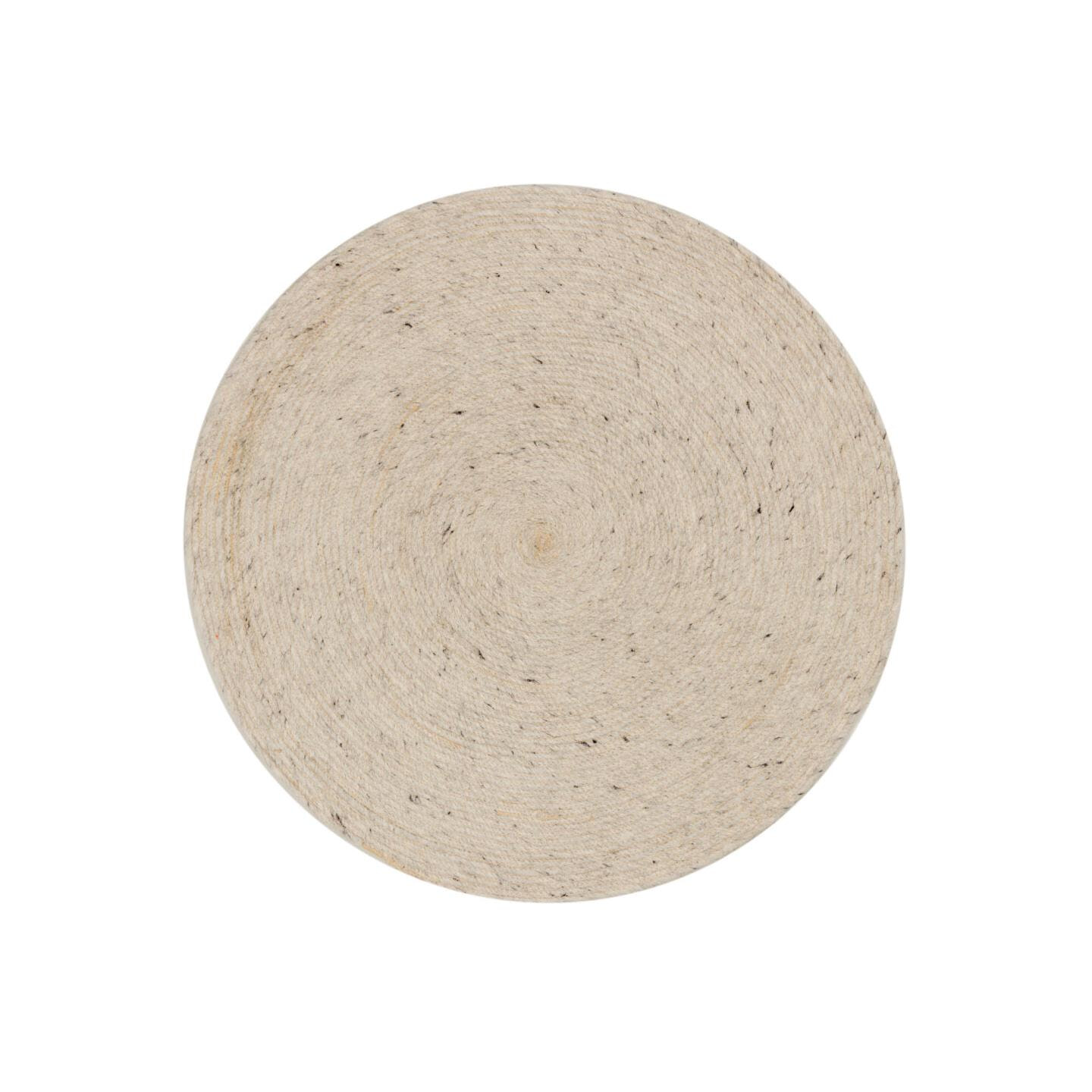 Kave Home Rond Vloerkleed Takashi Ø150cm - Grijs