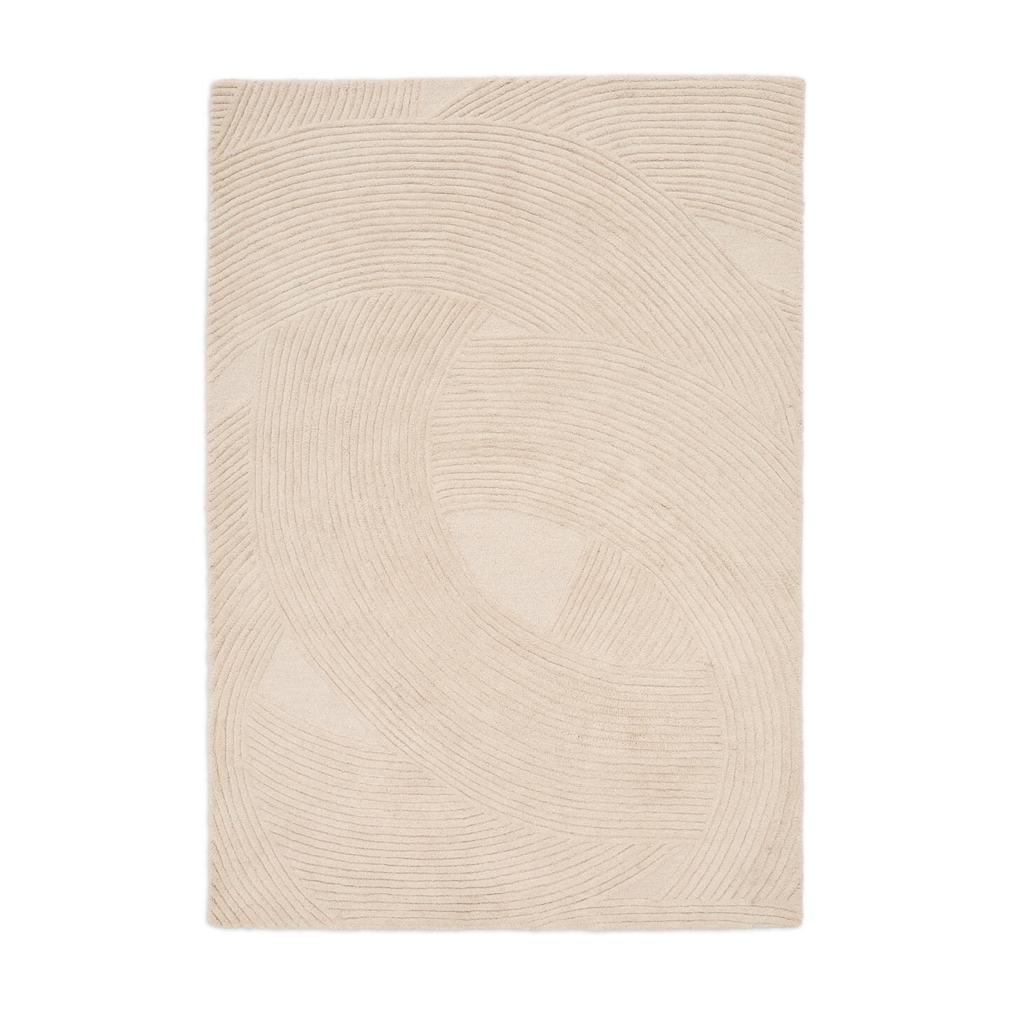 Kave Home Vloerkleed Domm Wol, 200 x 300cm - Beige