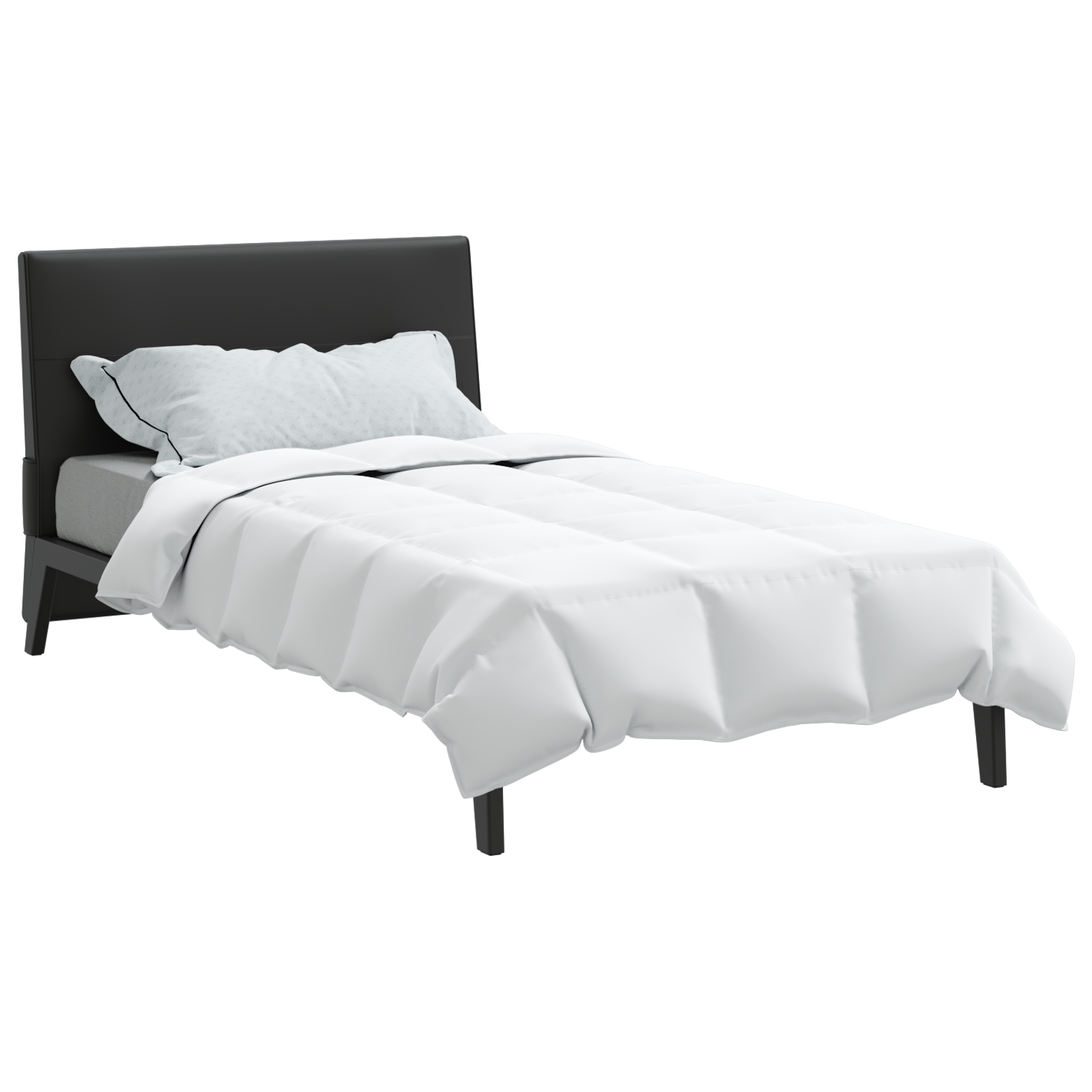 vidaXL Dekens & Duvets Wit 135 x 220 cm Dons