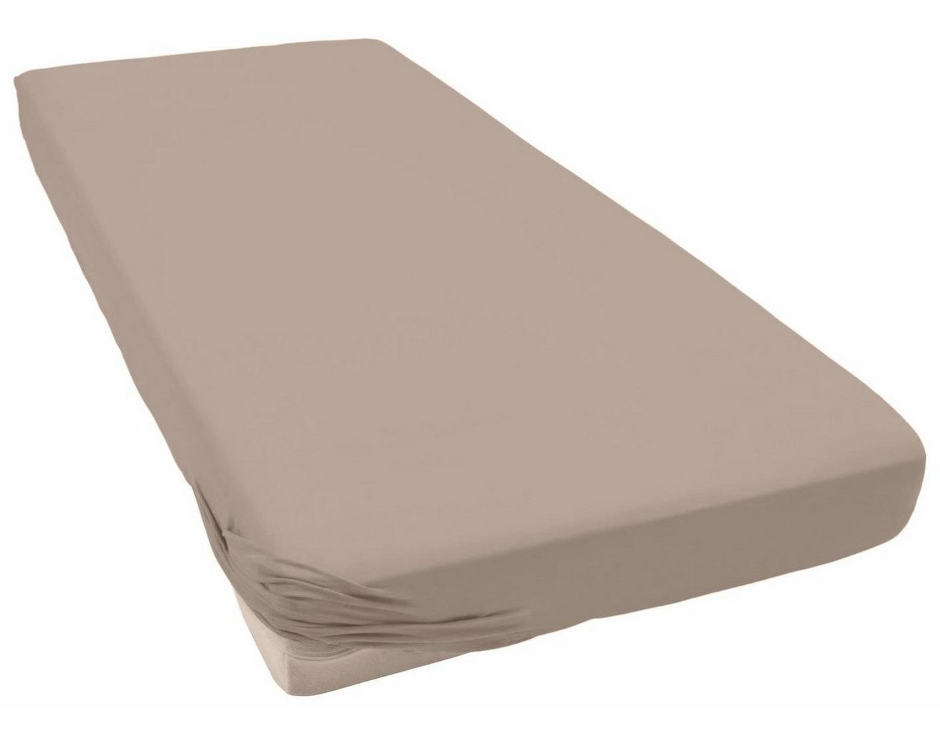 Primera Hoeslaken Mako-fijnjersey hoeslaken Geschikt voor standaardmatrassen tot 22 cm, 100% katoen (1 stuk)