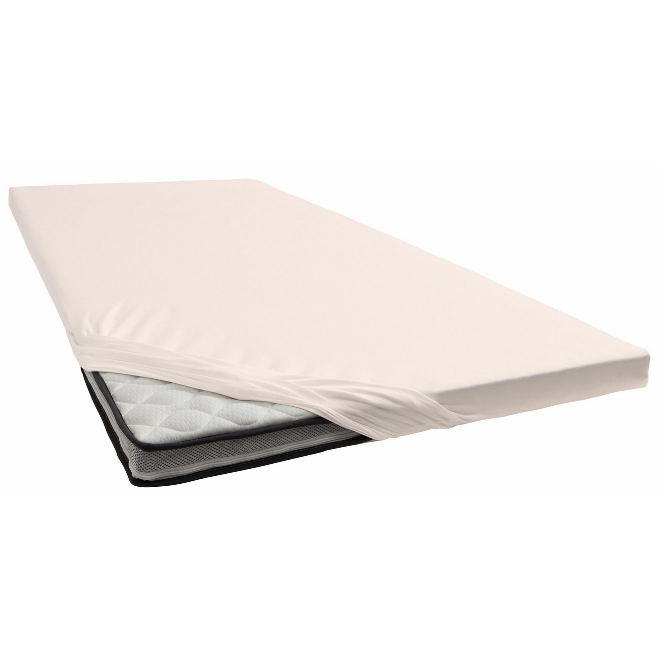 Bellana Hoeslaken Jersey-elastaan deluxe in mt. 90x200, 140x200 of 180x200, voor topmatras (1 stuk)