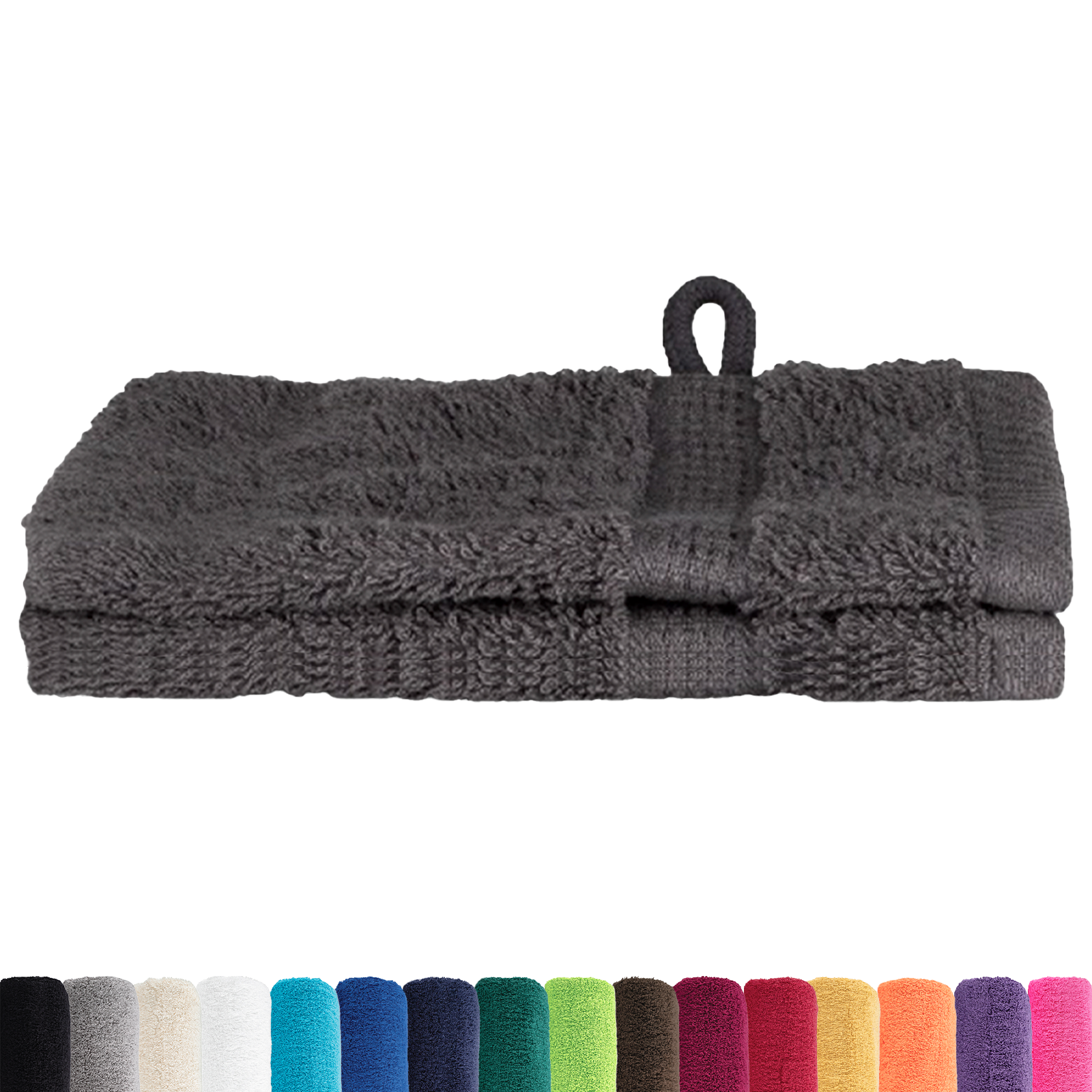 vidaXL Waskruisjes 2 pcs Antraciet 15 x 21 cm Katoen
