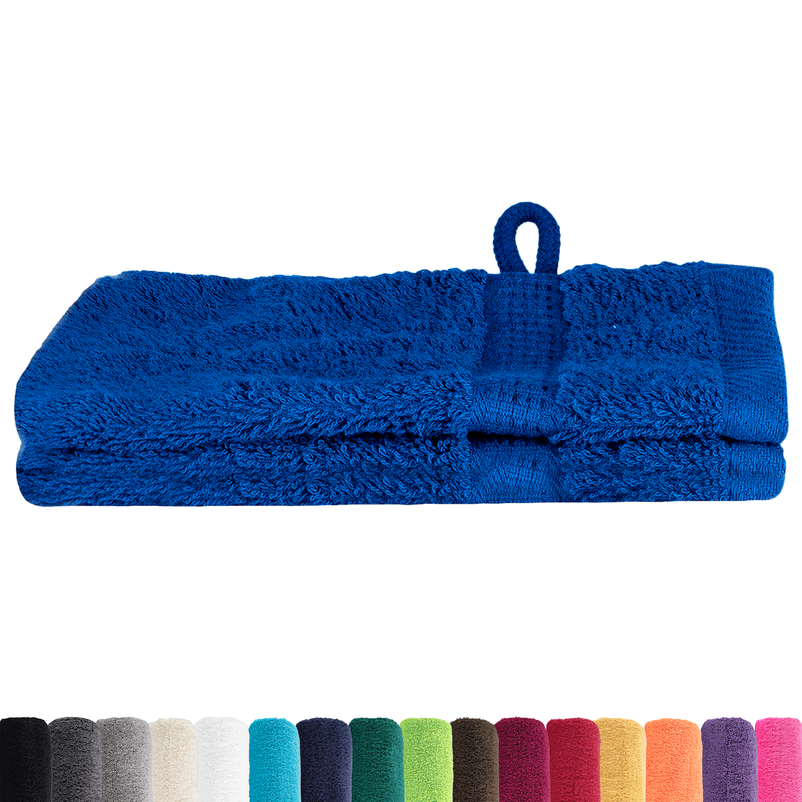 vidaXL Waskruisjes 2 pcs Blauw 15 x 21 cm Katoen