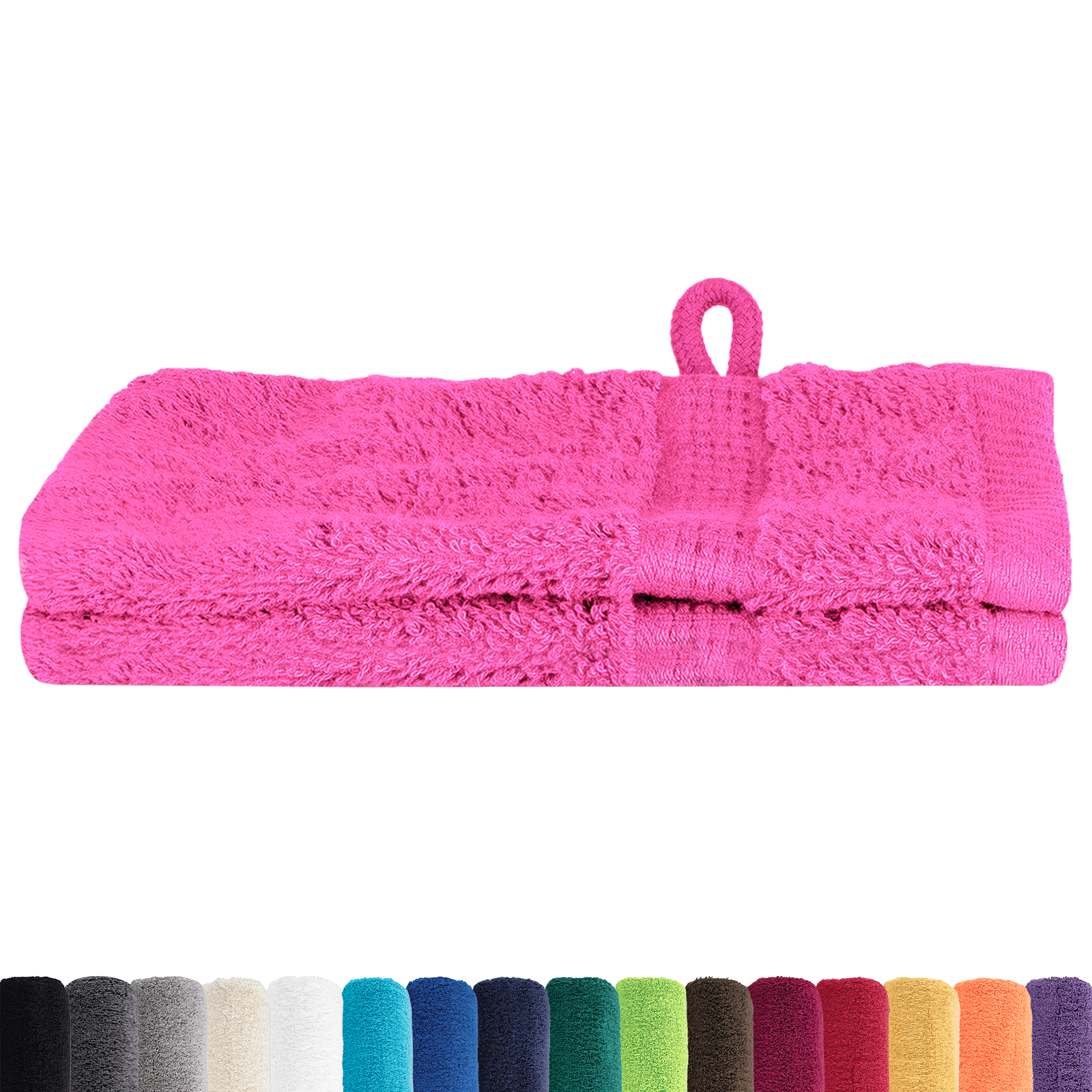 vidaXL Waskruisjes 2 pcs Roze 15 x 21 cm Katoen