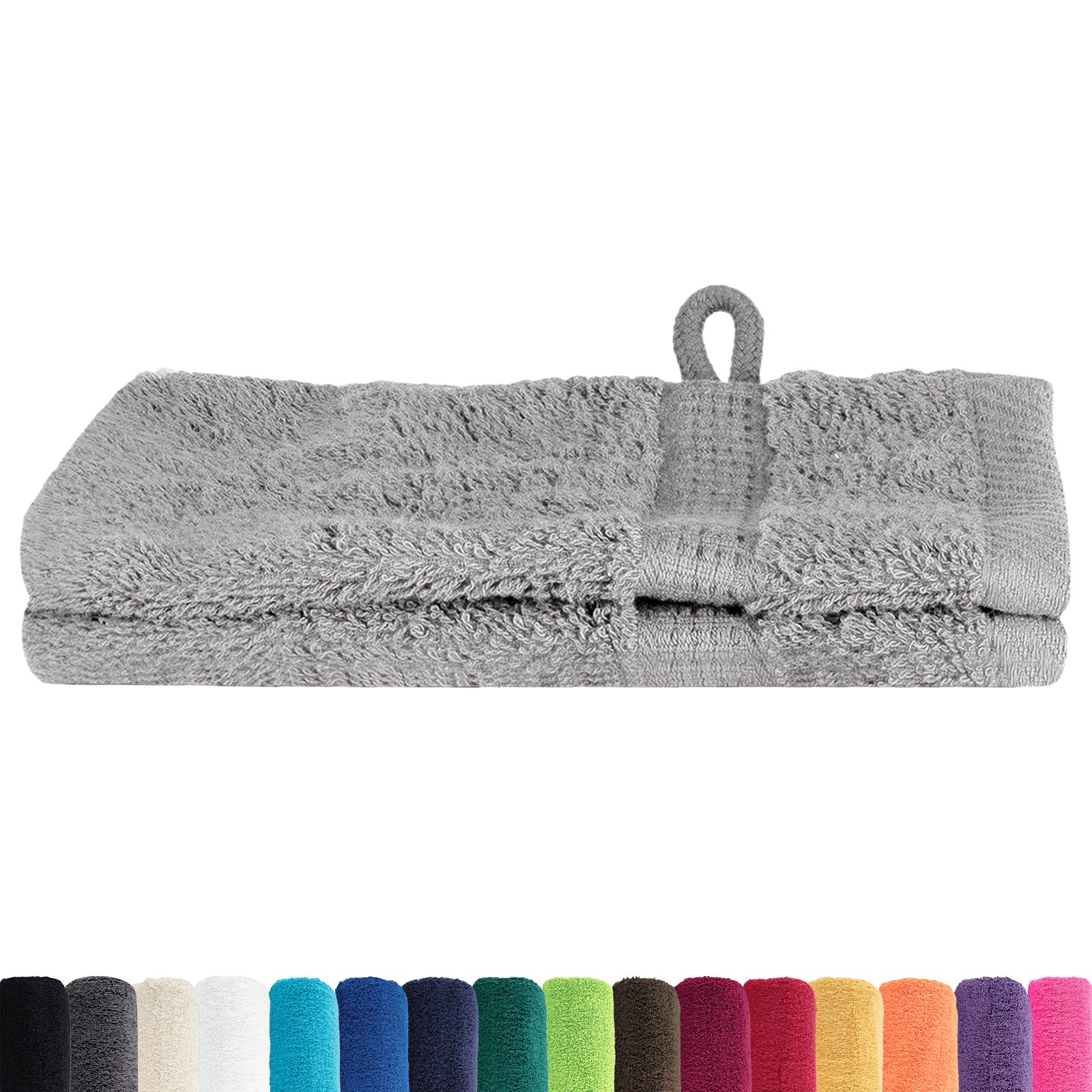 vidaXL Waskruisjes 2 pcs Grijs 15 x 21 cm Katoen