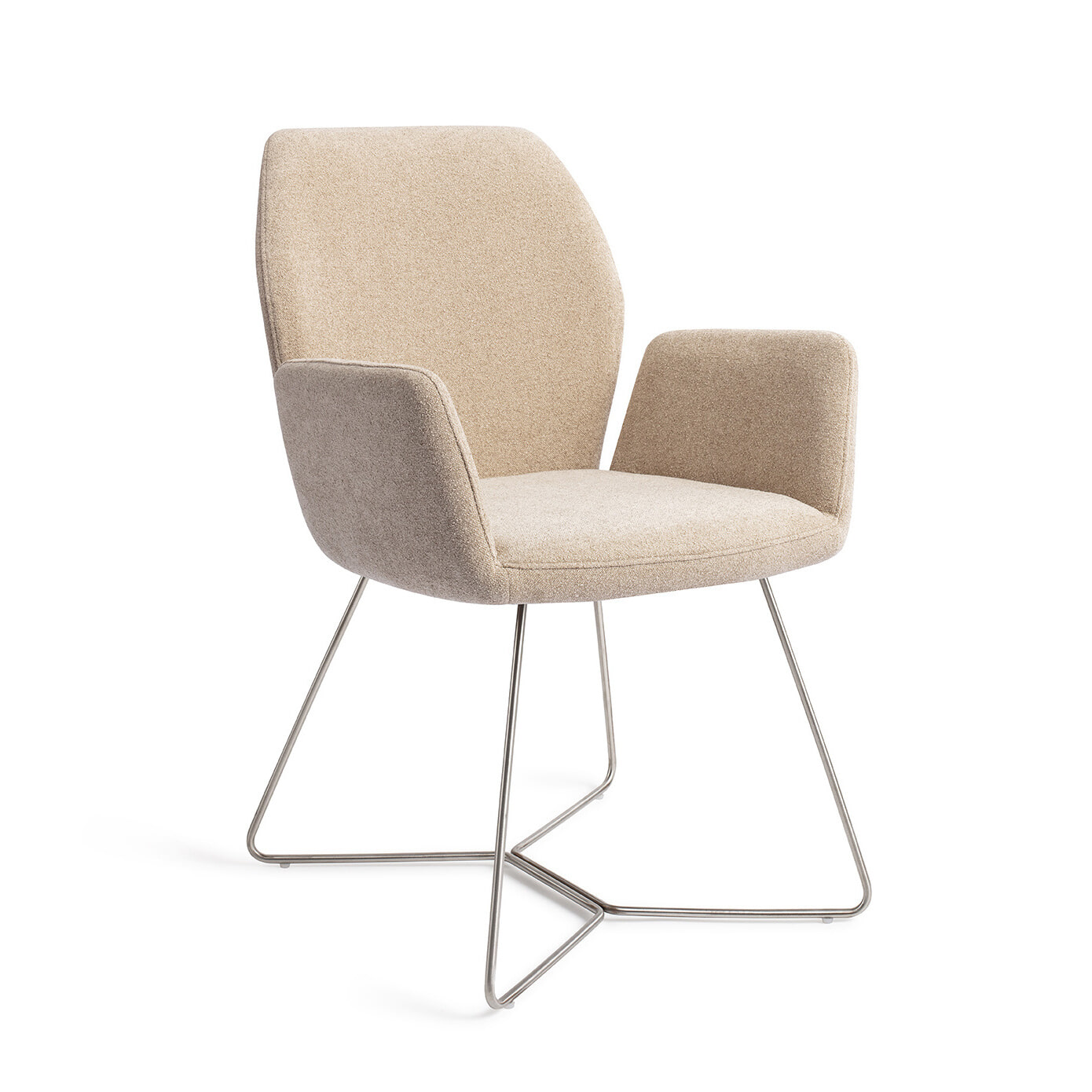 Jesper Home Eetkamerstoel Misaki Beehive Steel - Funky Fudge