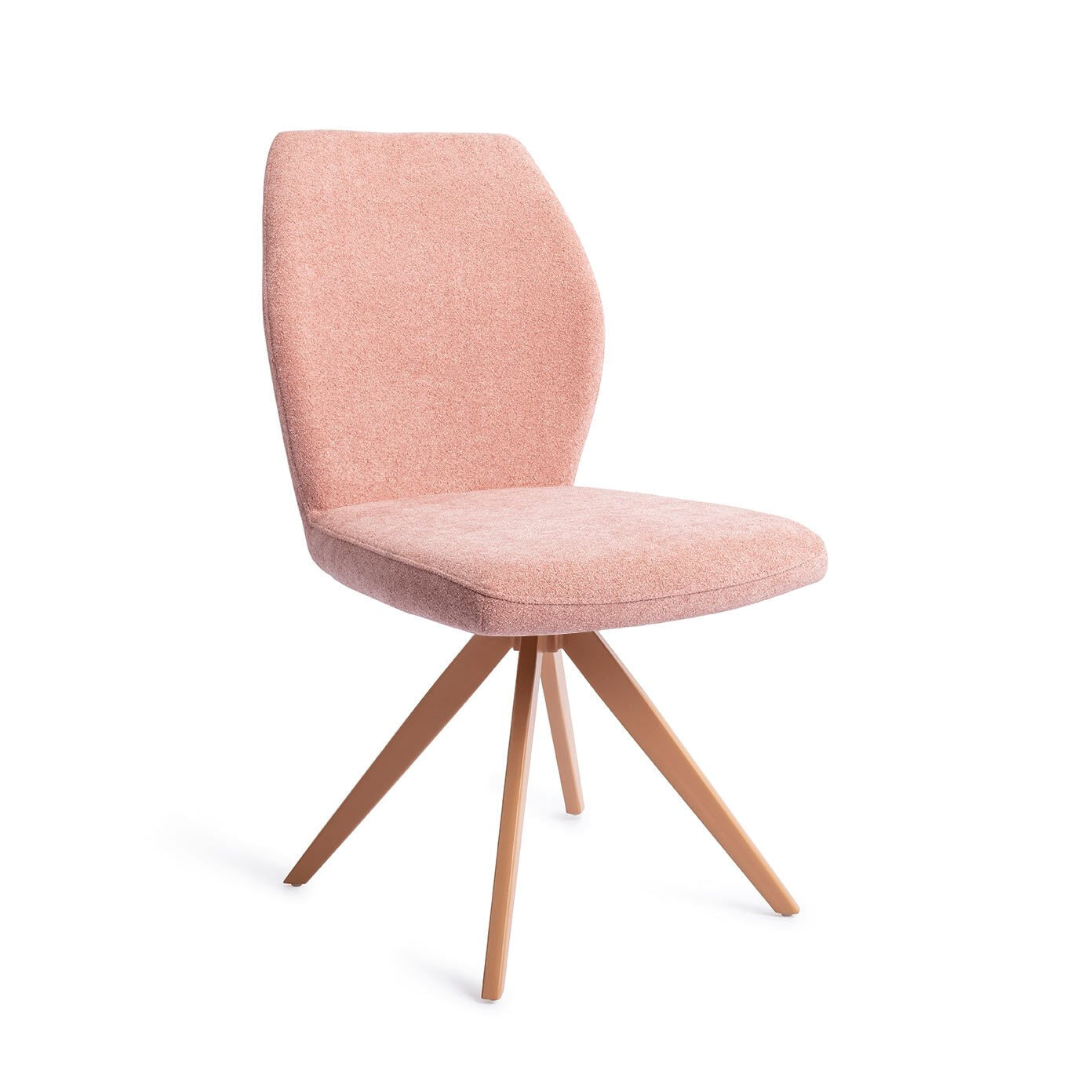 Jesper Home Draaibare Eetkamerstoel Ikata Turn Peach - Anemone