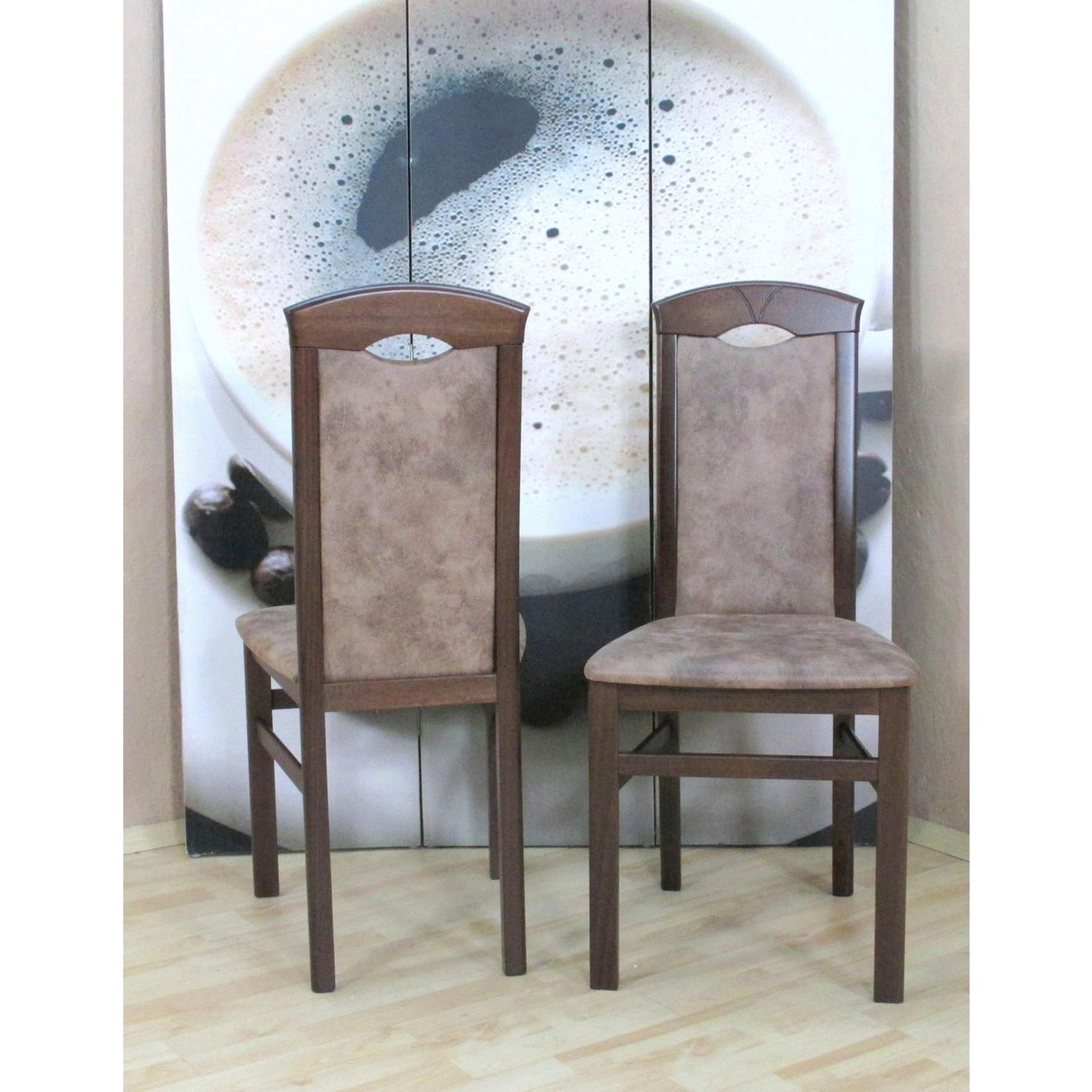 Home affaire Stoel met 4 poten Claudia (set, 2 stuks)