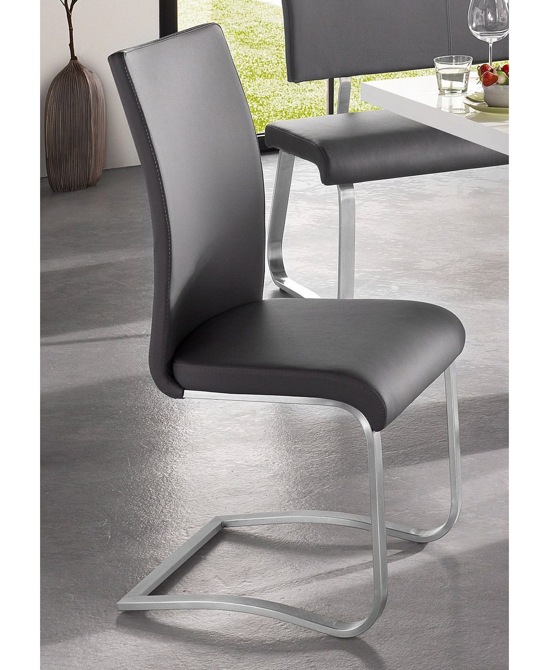 MCA furniture Vrijdragende stoel Arco set van 2, 4 en 6 stuks, stoel belastbaar tot 130 kg (set)