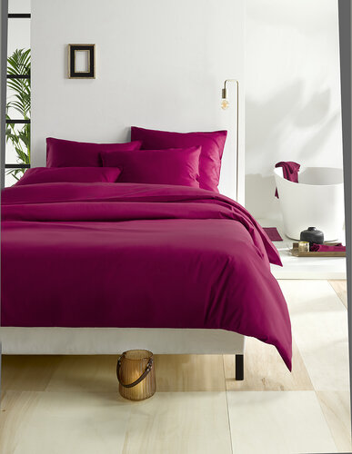 De Witte Lietaer De Witte Lietear dekbedovertrek Olivia Beet Red 200x200/220