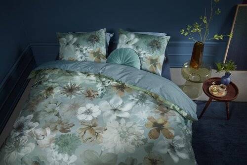 Beddinghouse Dekbedovertrek Lou Blue Green 240x200/220