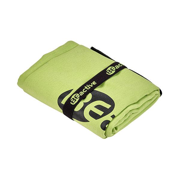 BECO BEactive sporthanddoek | limegroen/zwart |