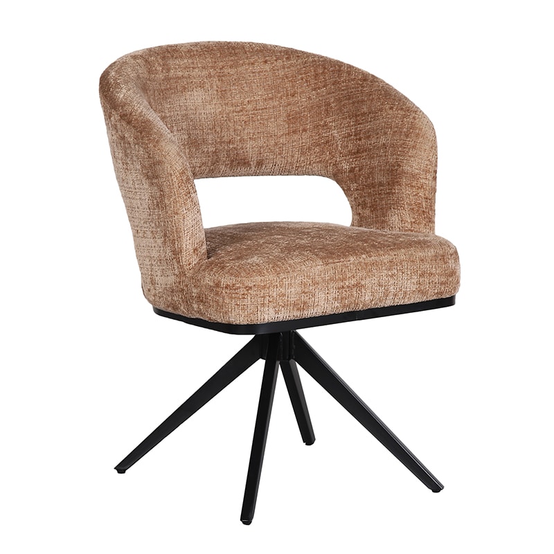 Industrielemeubelshop Avena chair - Caramel
