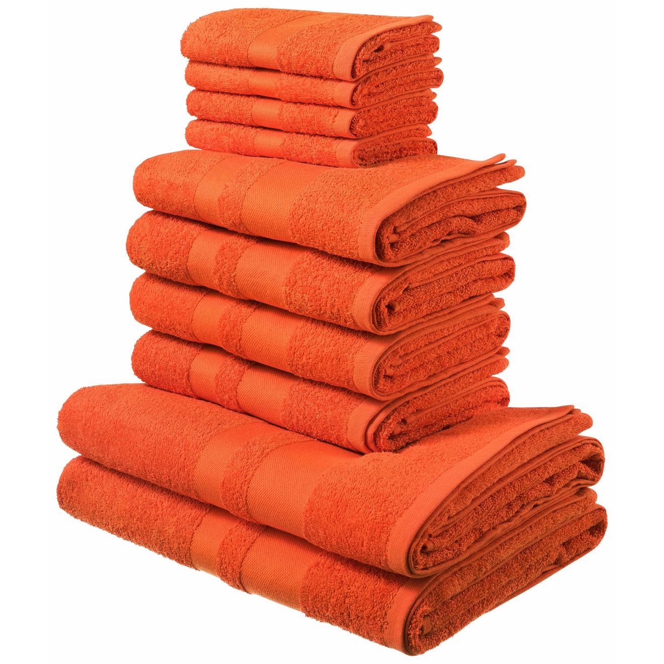 My home Handdoekenset Vanessa, 10-delige handdoekenset, in standaard en premium kwaliteit, zacht (set, 10-delig)