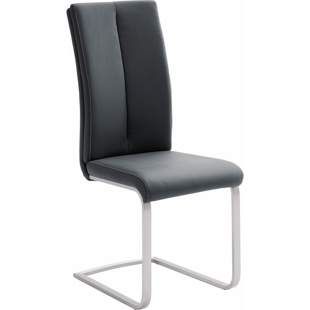 MCA furniture Vrijdragende stoel Paulo 2 Stoel belastbaar tot 120 kg (4 stuks)